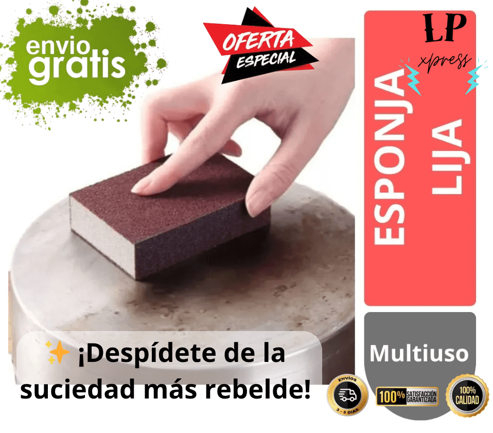 Set 5 Esponjas Superficies Dificiles