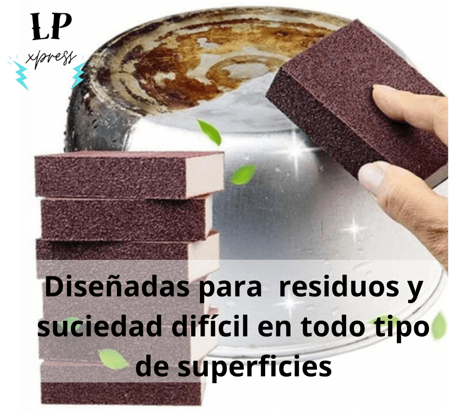 Set 5 Esponjas Superficies Dificiles