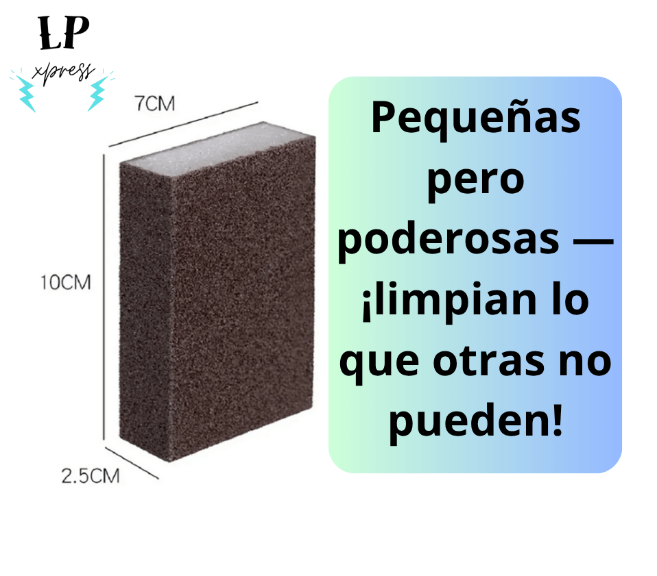 Set 5 Esponjas Superficies Dificiles