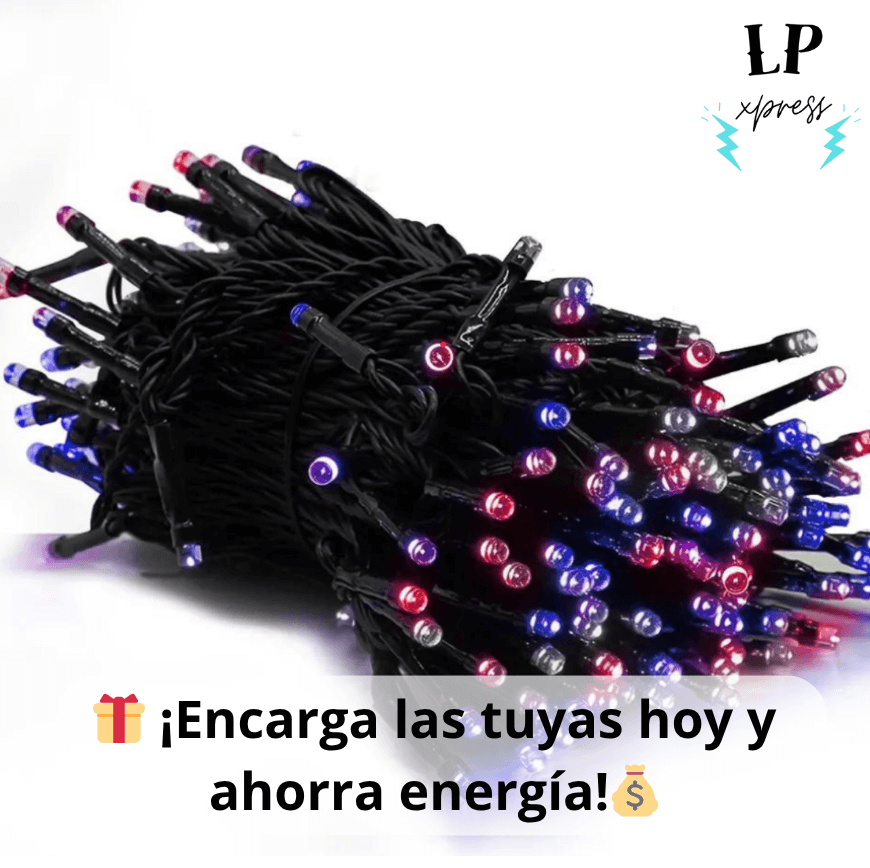 Luz Navideña Solar Multicolor